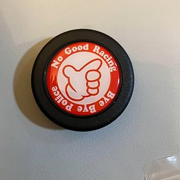 Amazon.co.jp: 汎用 No Good Racing ハンドル、ホーンボタン